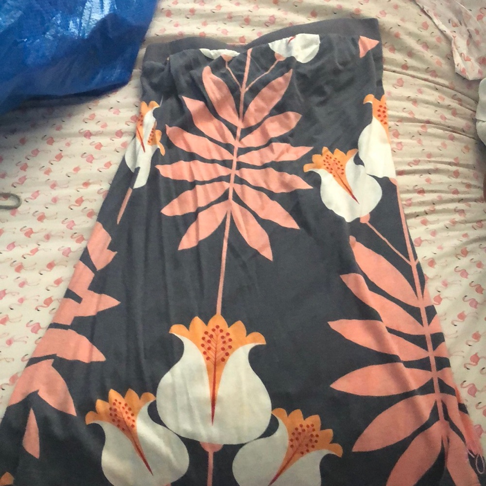 ROXY mini strapless dress